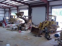 Service Bays Interior